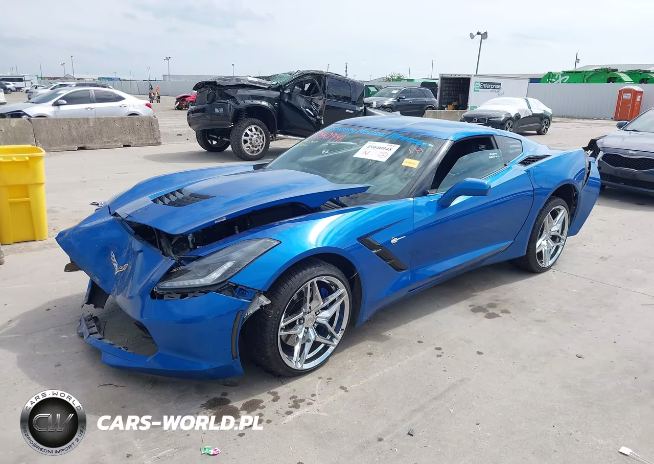 2014 Chevrolet Corvette Stingray Z51 VIN:1G1YM2D71E5104915 - 2