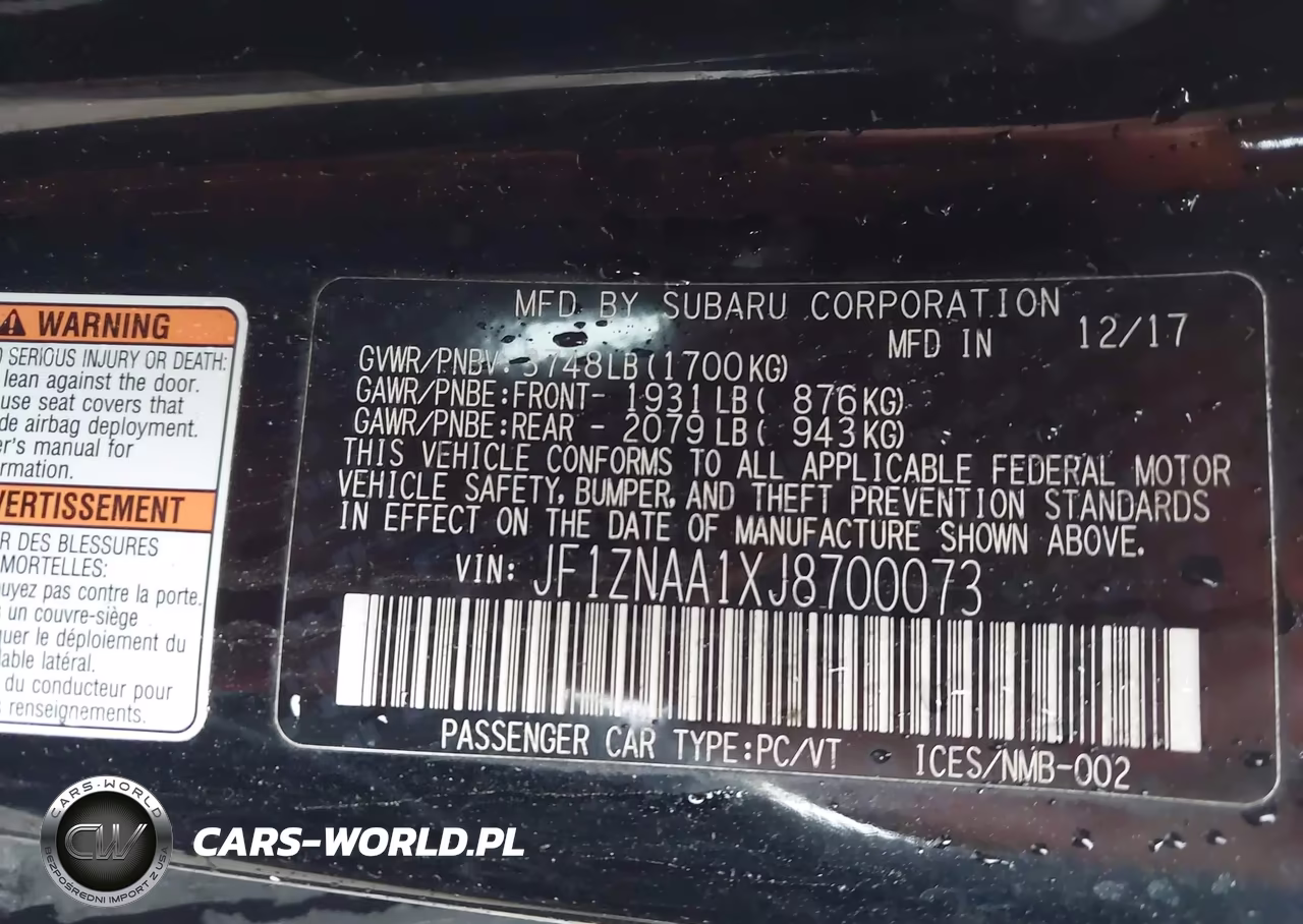 2018 Toyota 86 VIN:JF1ZNAA1XJ8700073 - 9