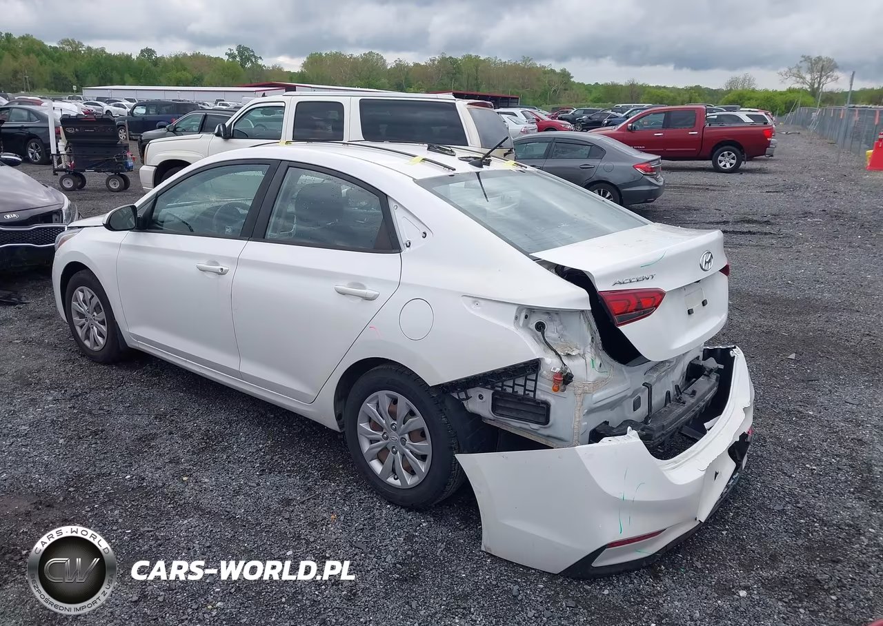 2019 Hyundai Accent Se VIN:3KPC24A31KE088381 - 3