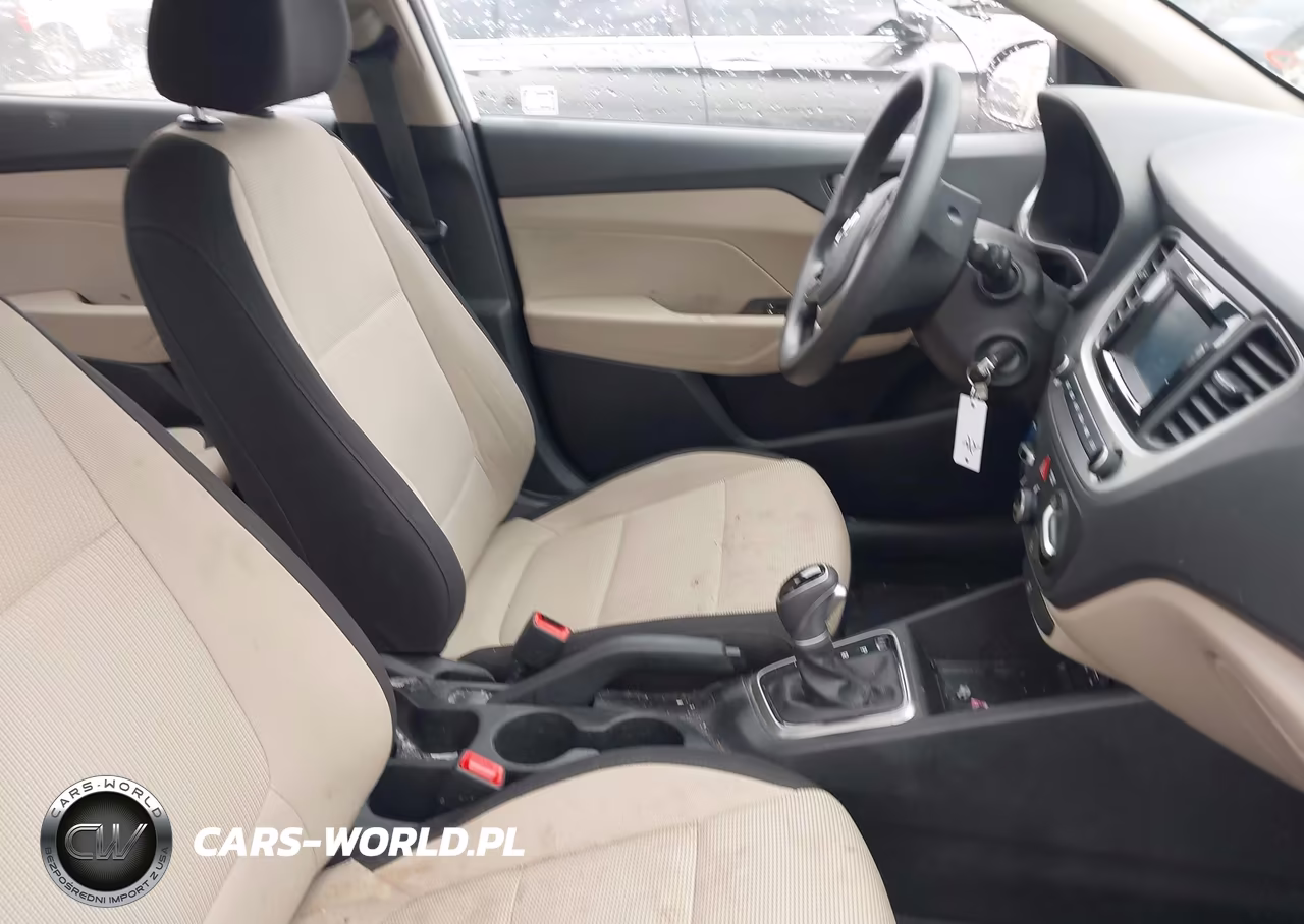 2019 Hyundai Accent Se VIN:3KPC24A31KE088381 - 5