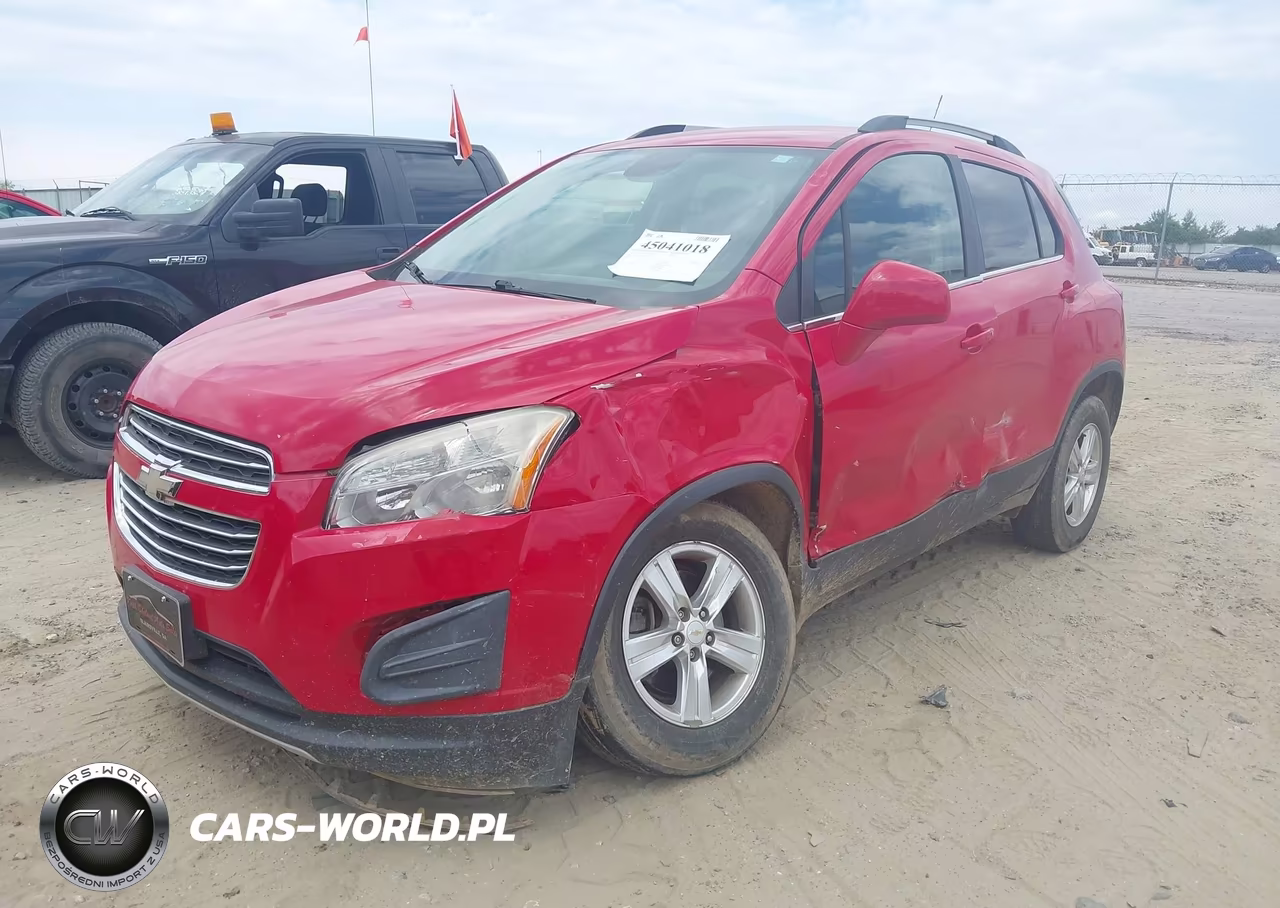 2016 Chevrolet Trax Lt VIN:KL7CJPSB7GB572504 - 2