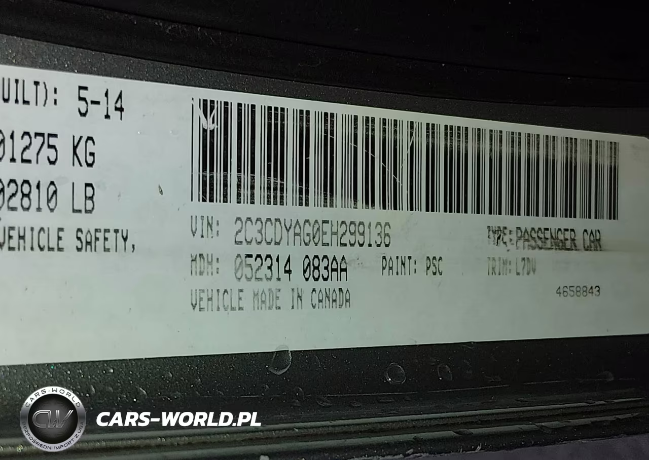 2014 Dodge Challenger Sxt VIN:2C3CDYAG0EH299136 - 9