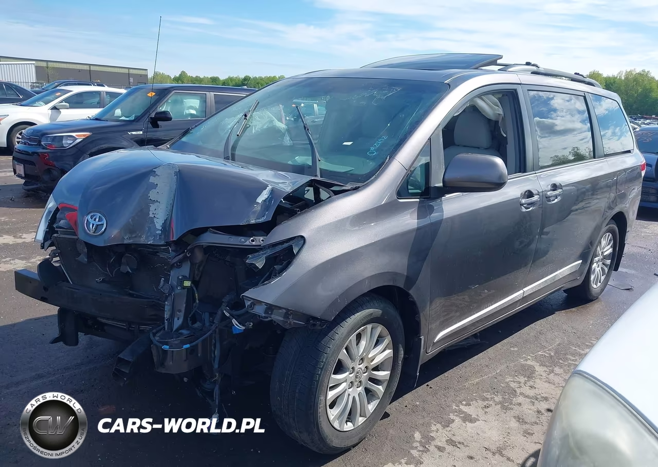 2012 Toyota Sienna Xle V6 8 Passenger VIN:5TDYK3DC4CS274029 - 2