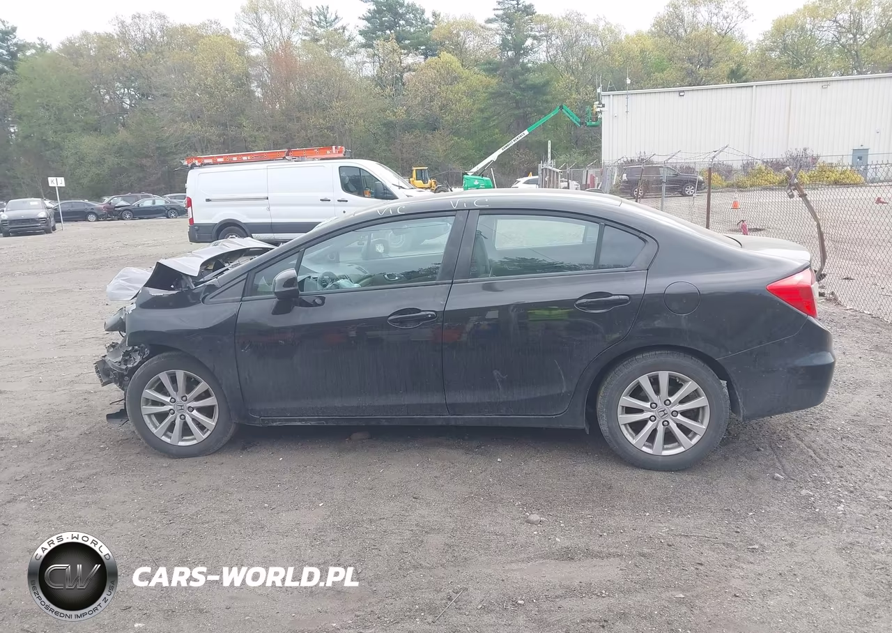 2012 Honda Civic Ex-L VIN:2HGFB2F92CH506081 - 13