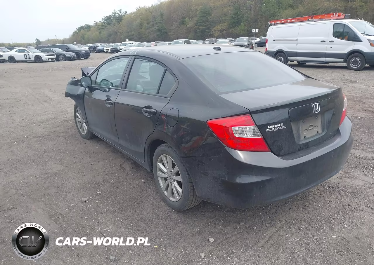 2012 Honda Civic Ex-L VIN:2HGFB2F92CH506081 - 3