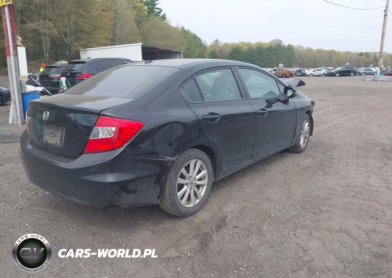 2012 Honda Civic Ex-L VIN:2HGFB2F92CH506081 - 4