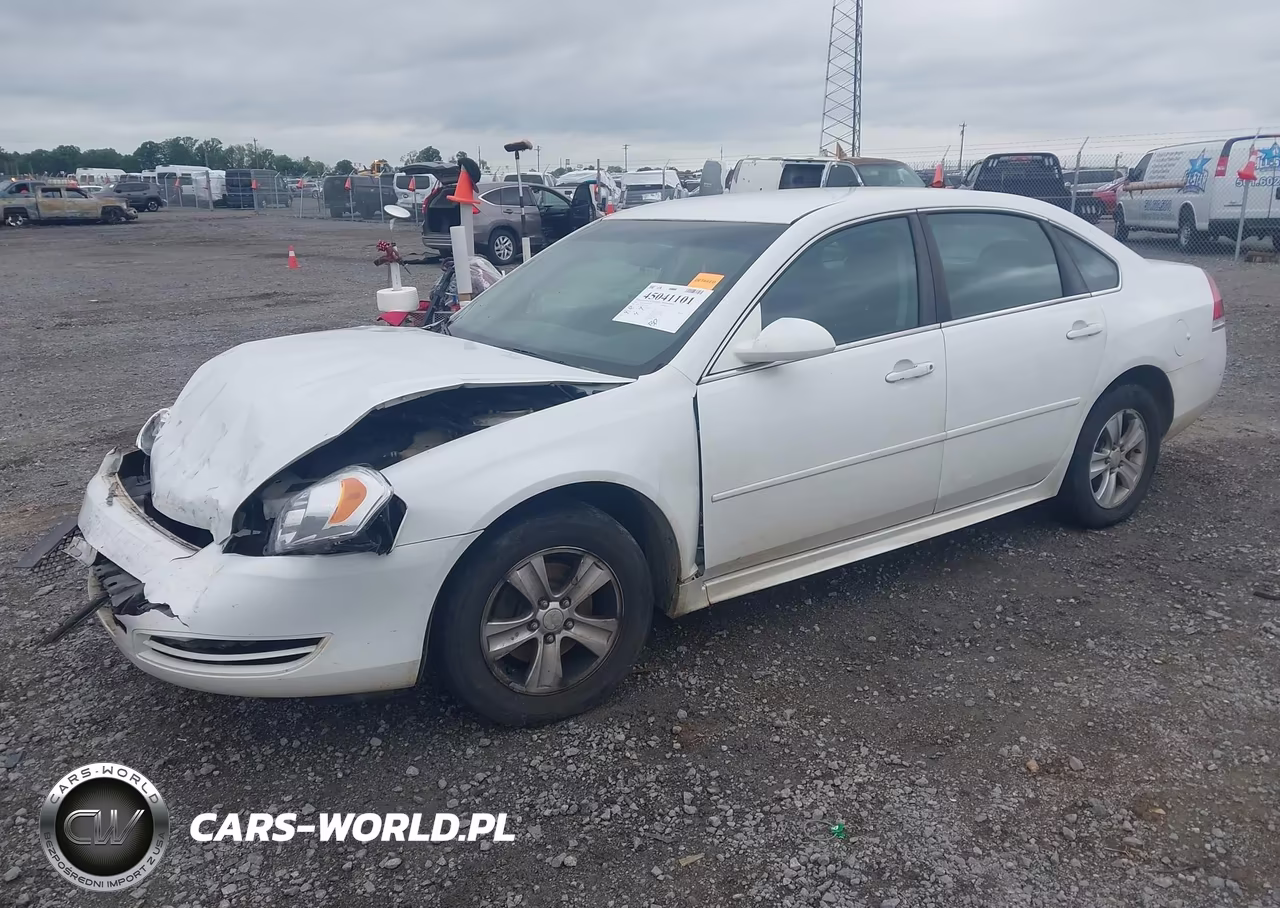 2013 Chevrolet Impala Ls VIN:2G1WF5E3XD1101686 - 2