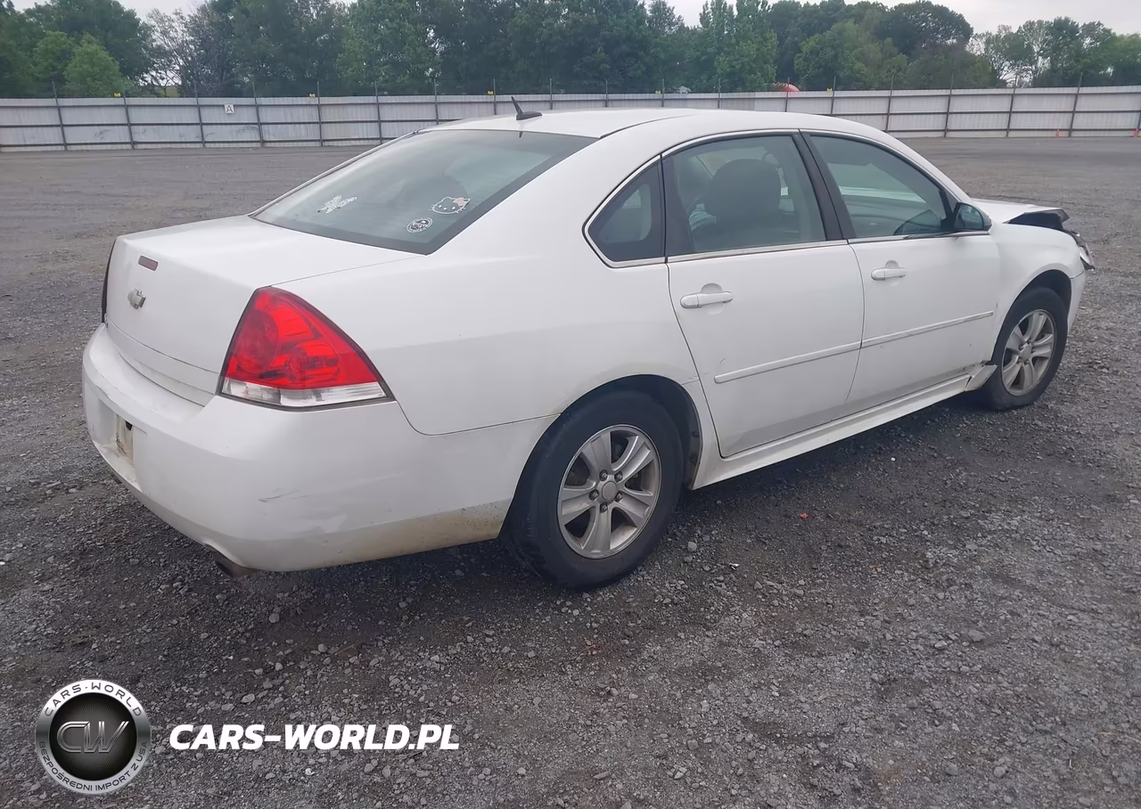 2013 Chevrolet Impala Ls VIN:2G1WF5E3XD1101686 - 4