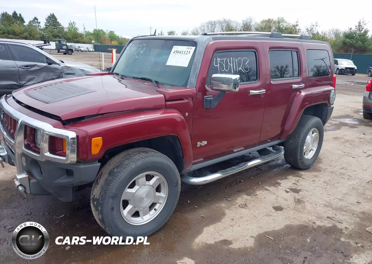 2007 Hummer H3 Suv VIN:5GTDN13E478127418 - 2