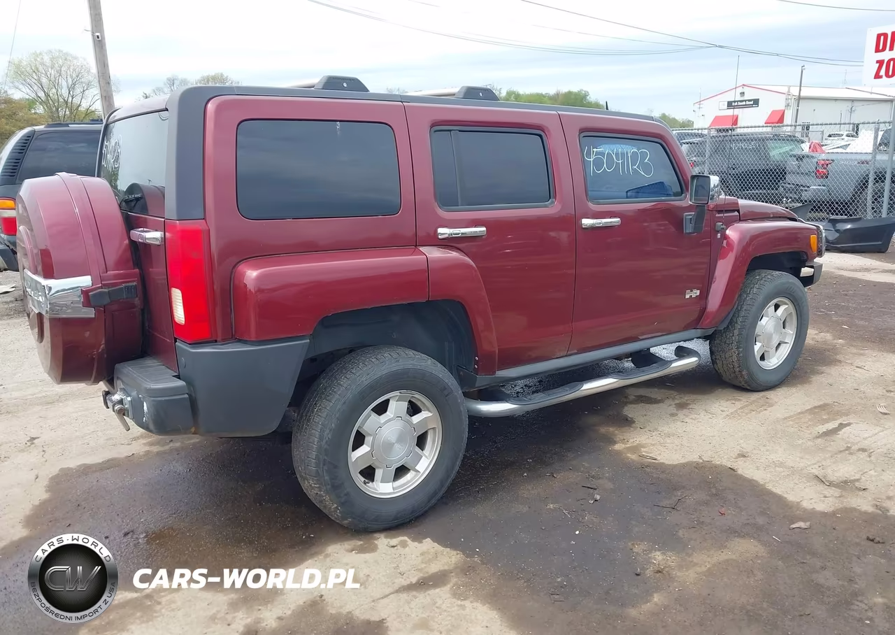 2007 Hummer H3 Suv VIN:5GTDN13E478127418 - 4