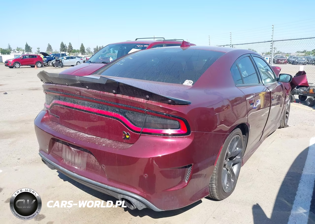 2020 Dodge Charger Scat Pack Rwd VIN:2C3CDXGJ8LH241074 - 4