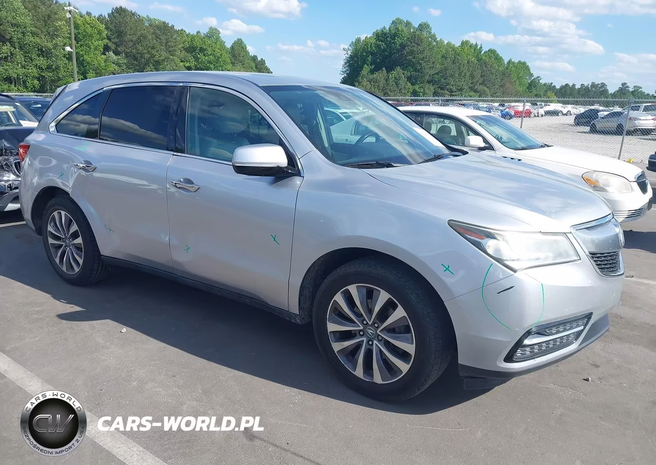 2014 Acura Mdx Technology Package