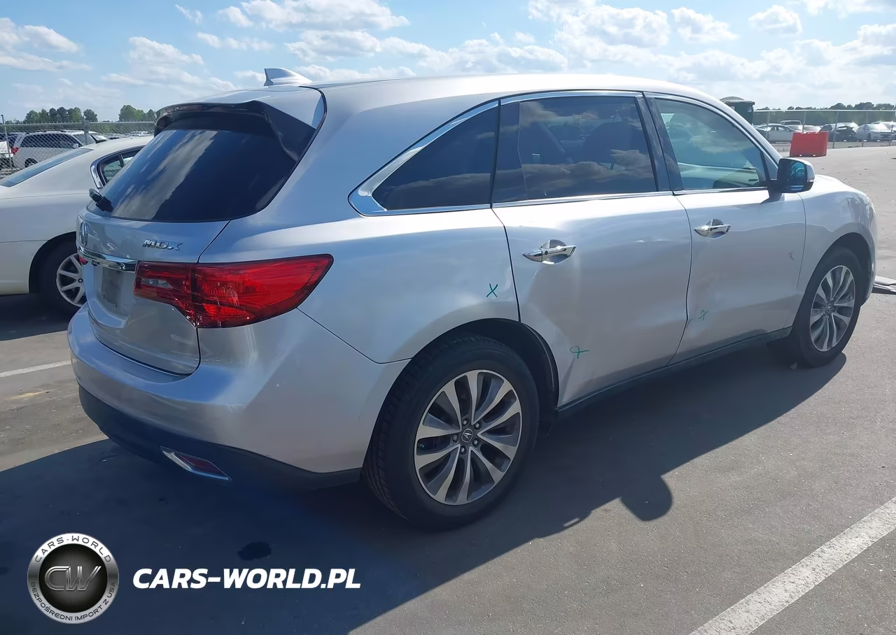 2014 Acura Mdx Technology Package VIN:5FRYD3H47EB011603 - 4