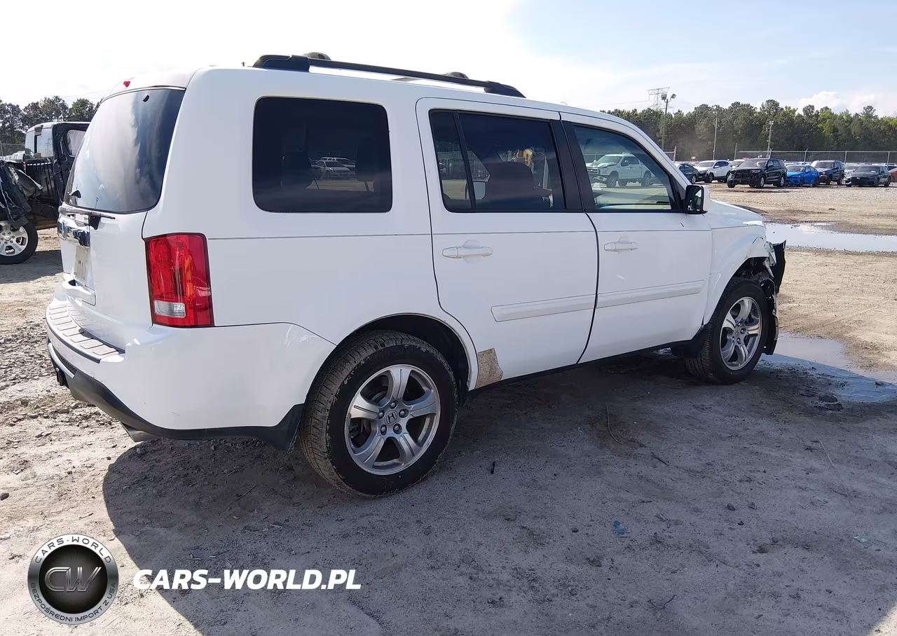 2012 Honda Pilot Ex VIN:5FNYF3H41CB038353 - 4