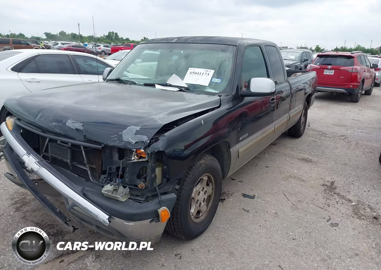 2001 Chevrolet Silverado 1500 Ls VIN:1GCEC19T31E293784 - 2