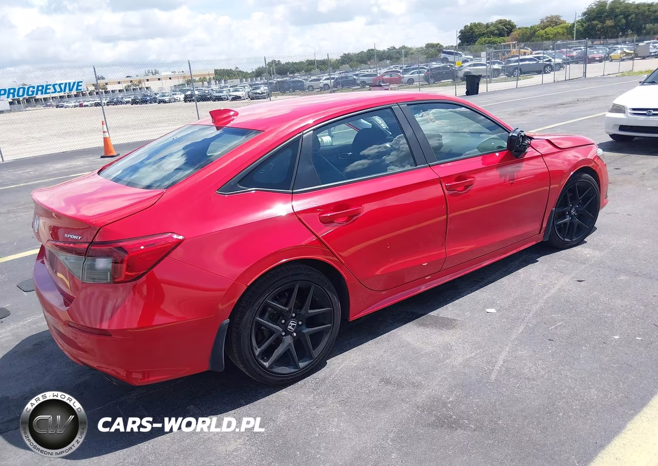 2024 Honda Civic Sport VIN:2HGFE2F56RH583016 - 4
