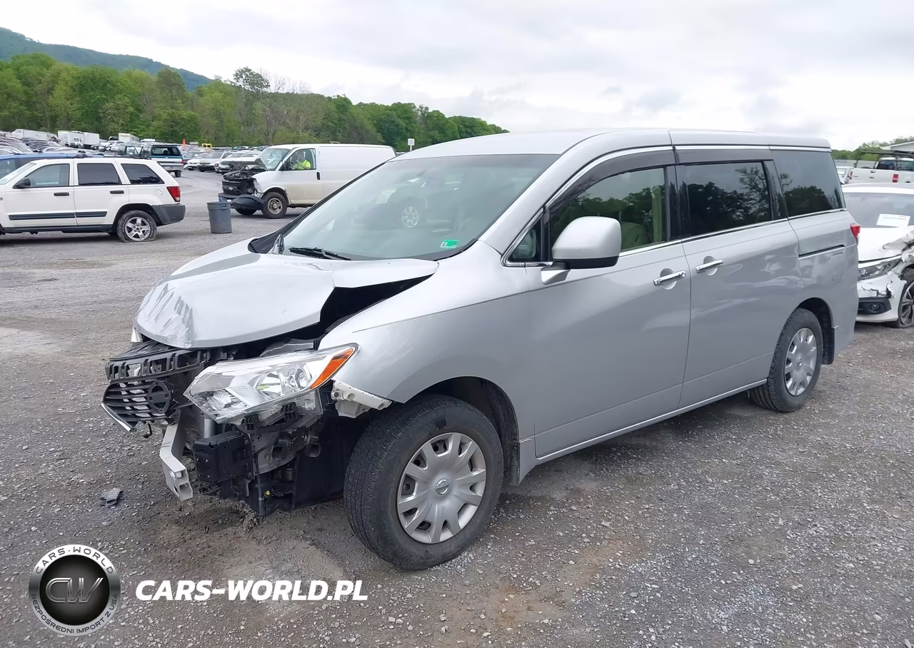 2012 Nissan Quest S VIN:JN8AE2KP2C9044713 - 2