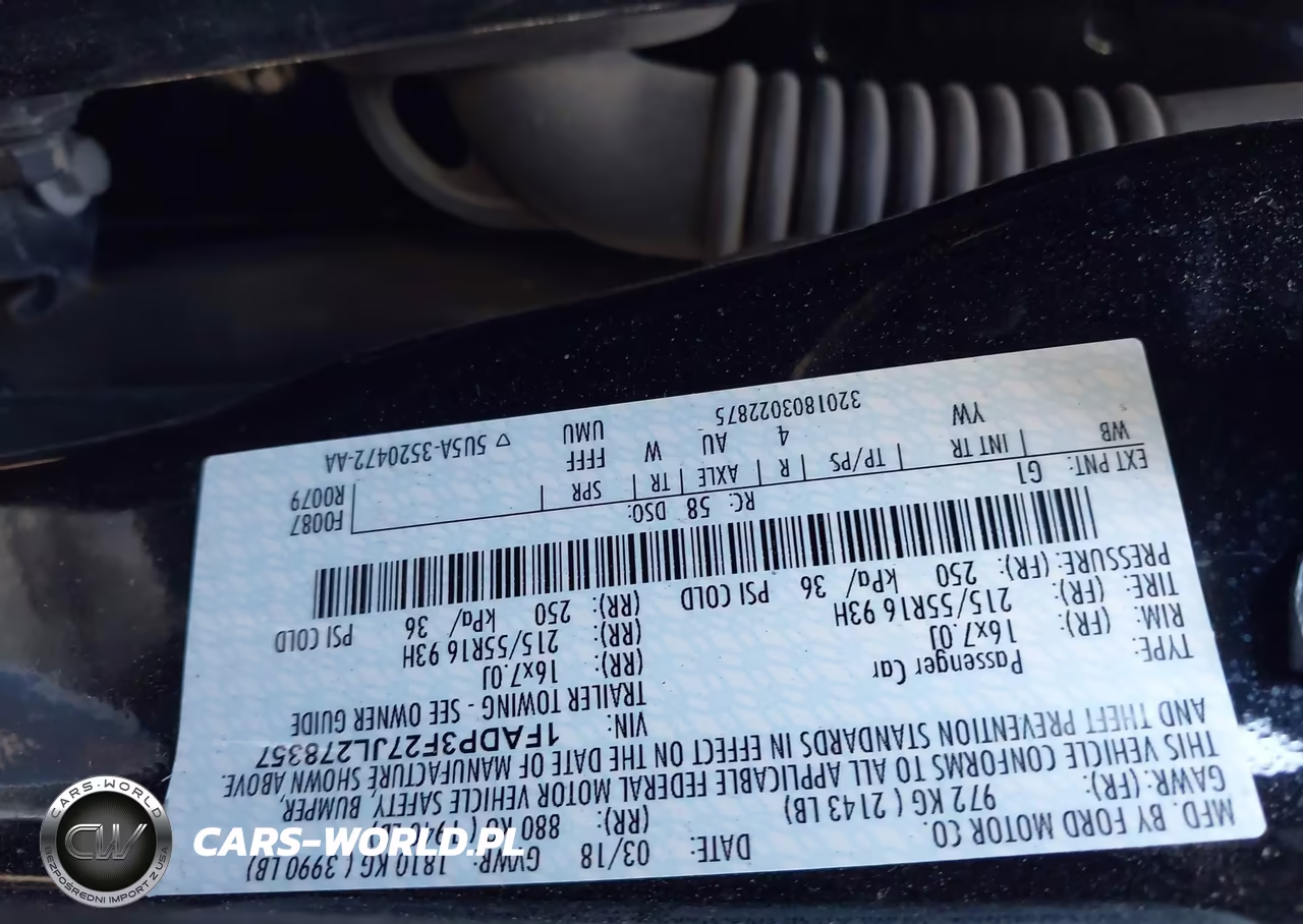 2018 Ford Focus Se VIN:1FADP3F27JL278357 - 9