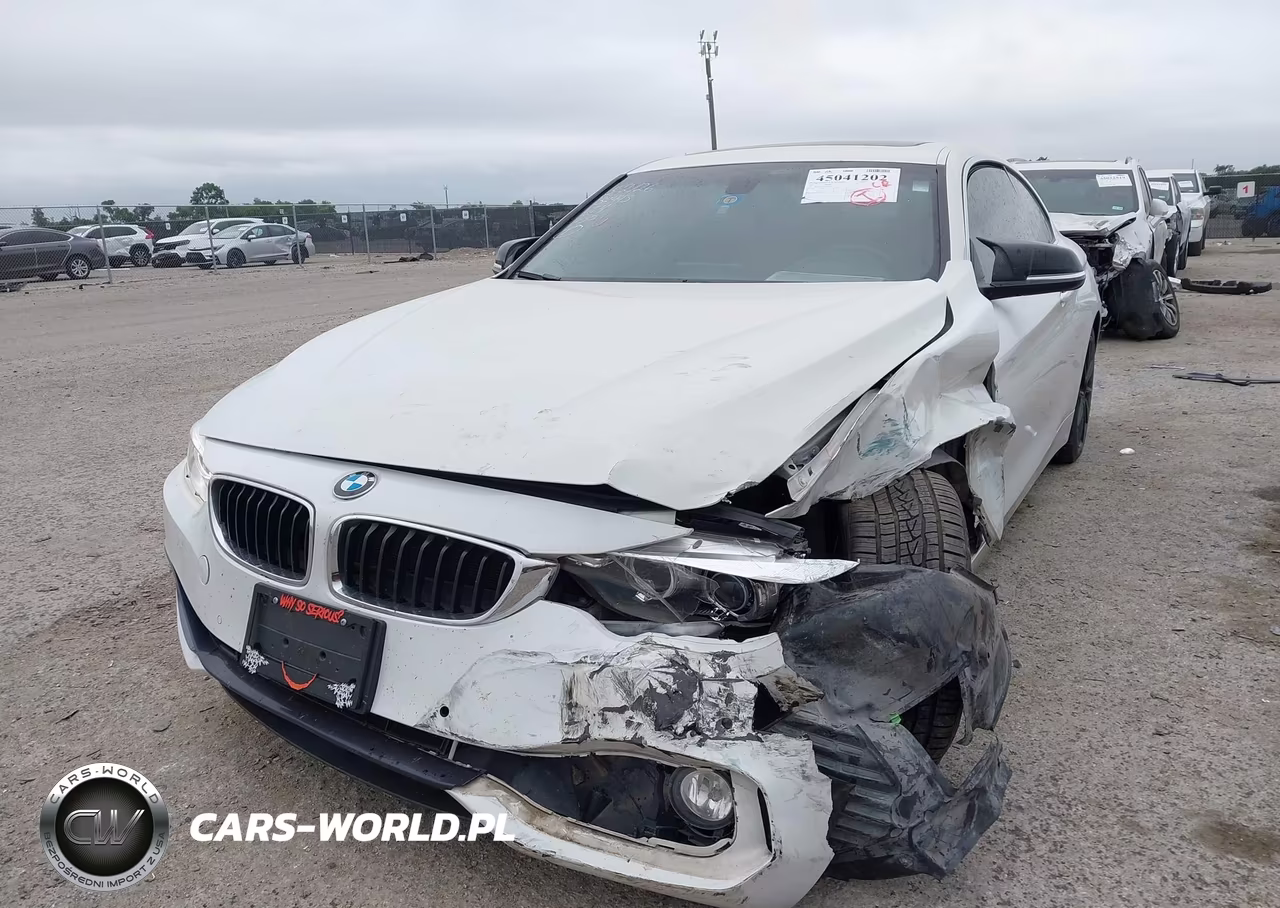 2017 BMW 430I VIN:WBA4R7C57HK876343 - 2