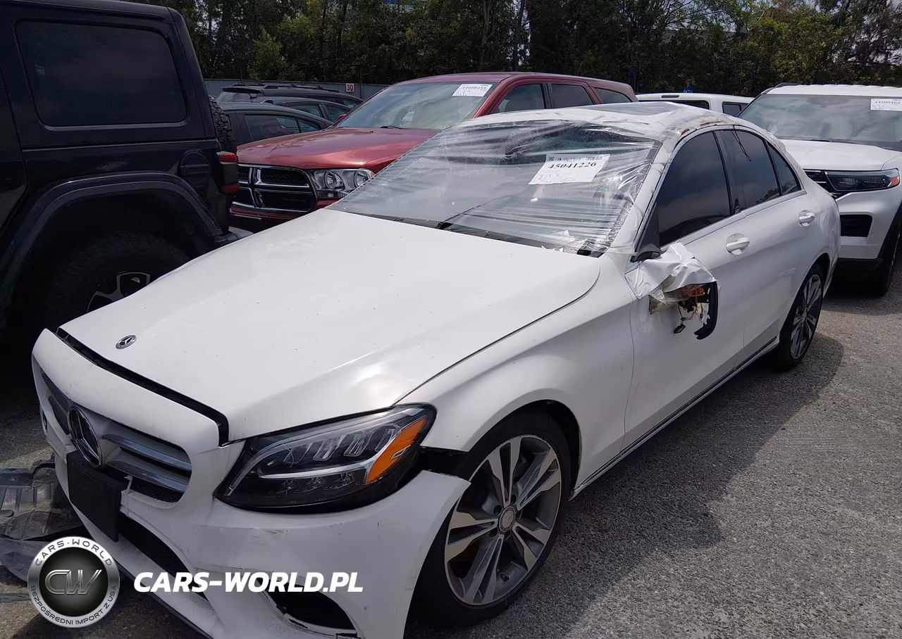 2019 Mercedes-Benz C 300 VIN:55SWF8DB4KU306382 - 2