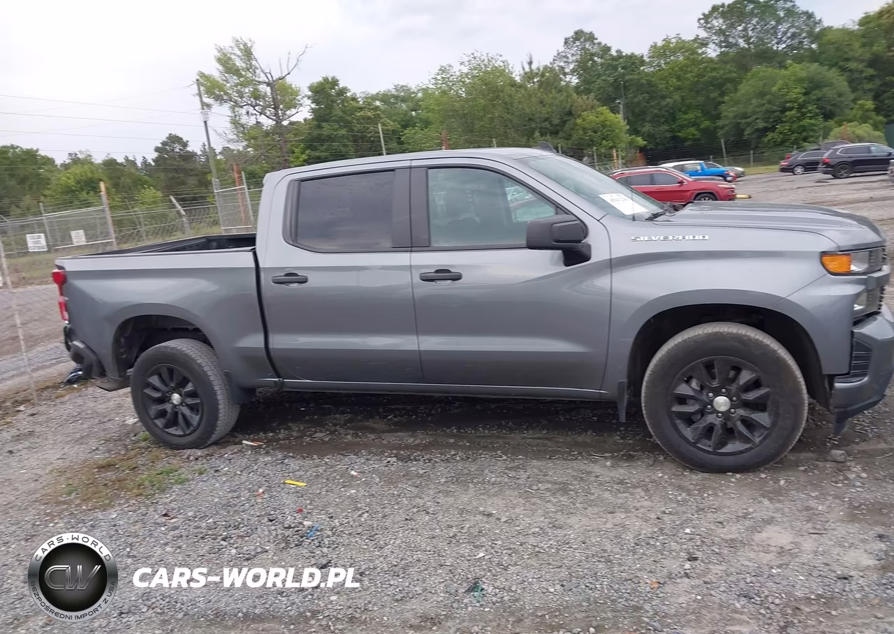 2021 Chevrolet Silverado 1500 2Wd Short Bed Custom VIN:3GCPWBEK0MG390893 - 12