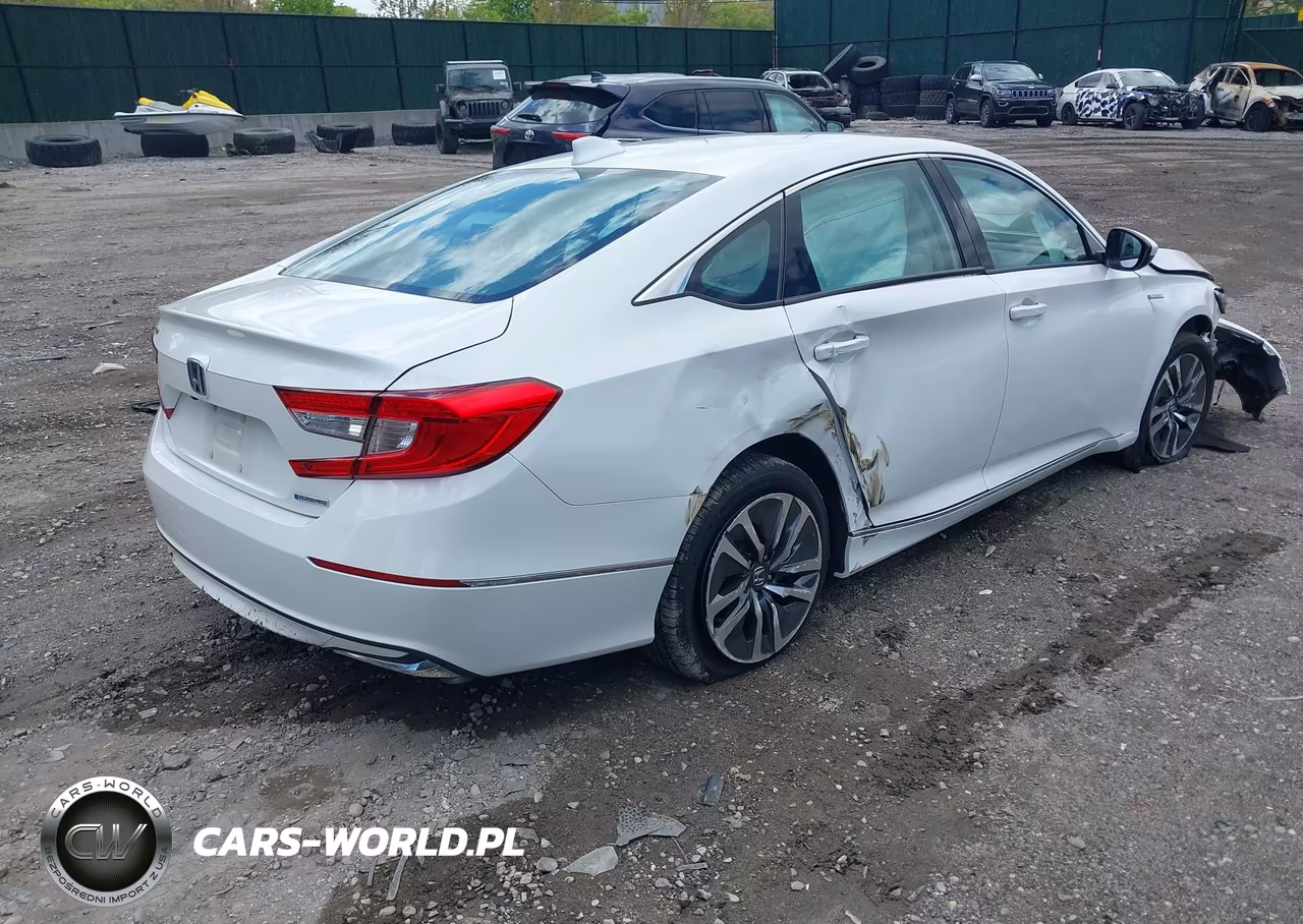 2021 Honda Accord Hybrid Ex VIN:1HGCV3F4XMA017223 - 4