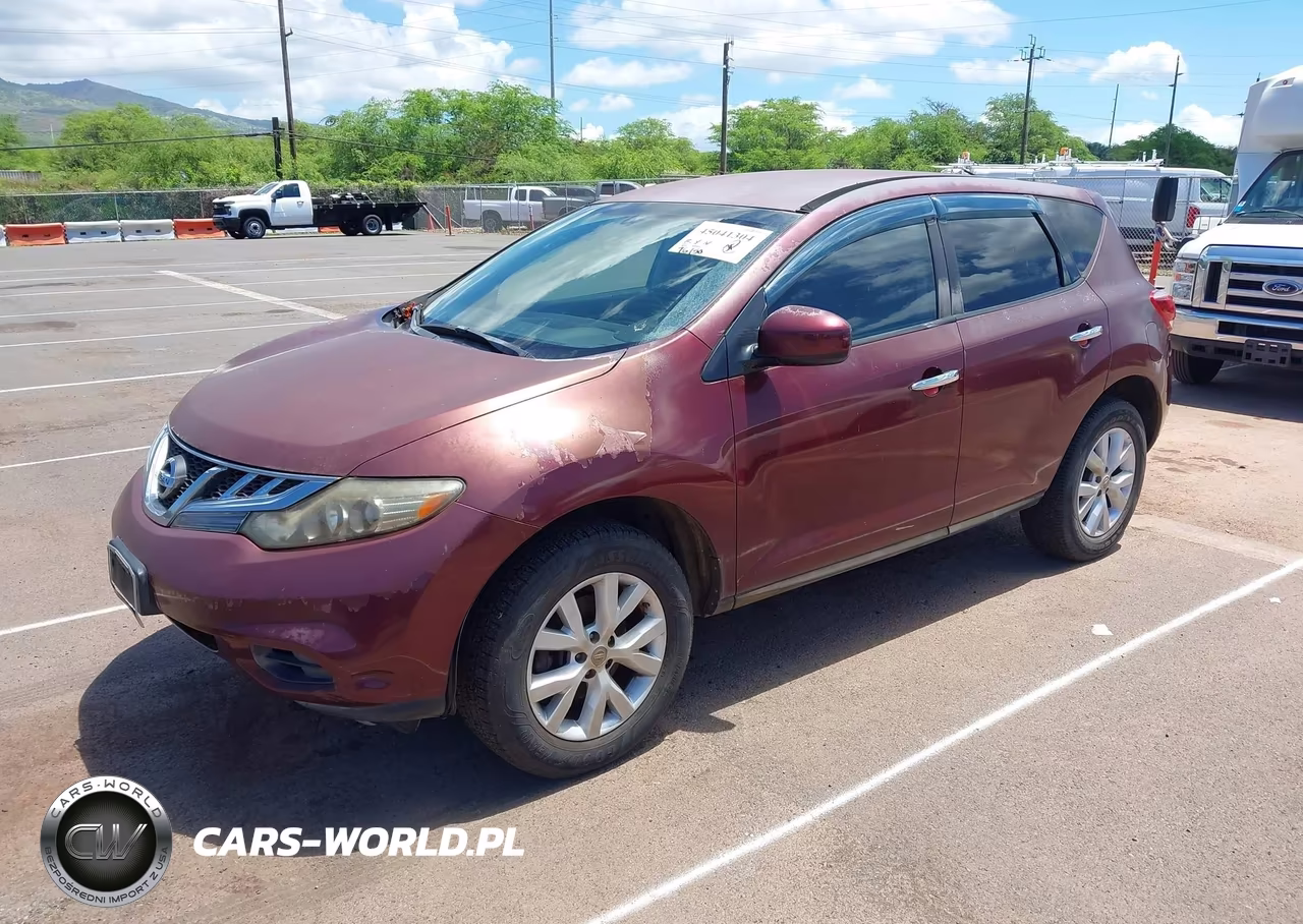 2012 Nissan Murano S VIN:JN8AZ1MU7CW100700 - 2