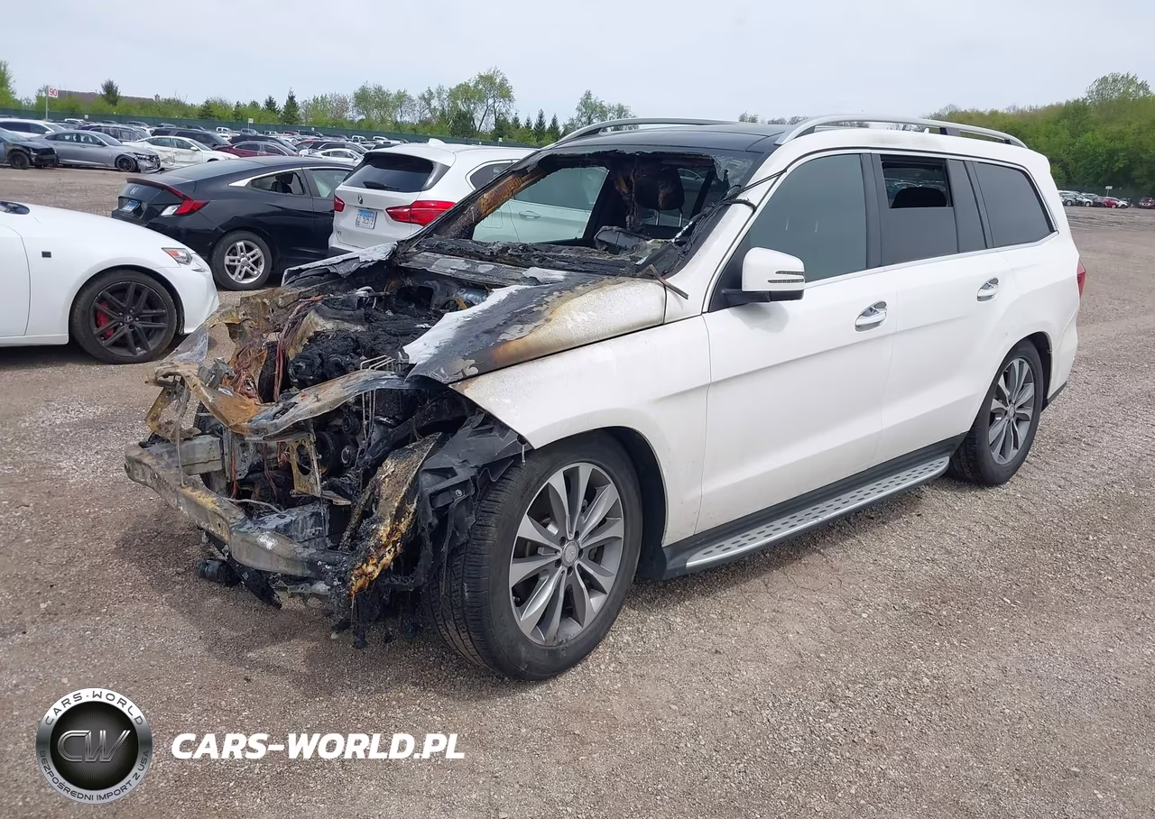 2016 Mercedes-Benz Gl 450 4Matic VIN:4JGDF6EE5GA682333 - 2