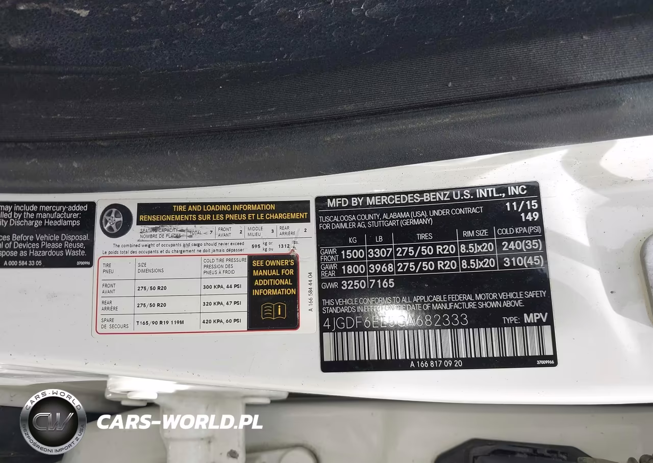 2016 Mercedes-Benz Gl 450 4Matic VIN:4JGDF6EE5GA682333 - 9