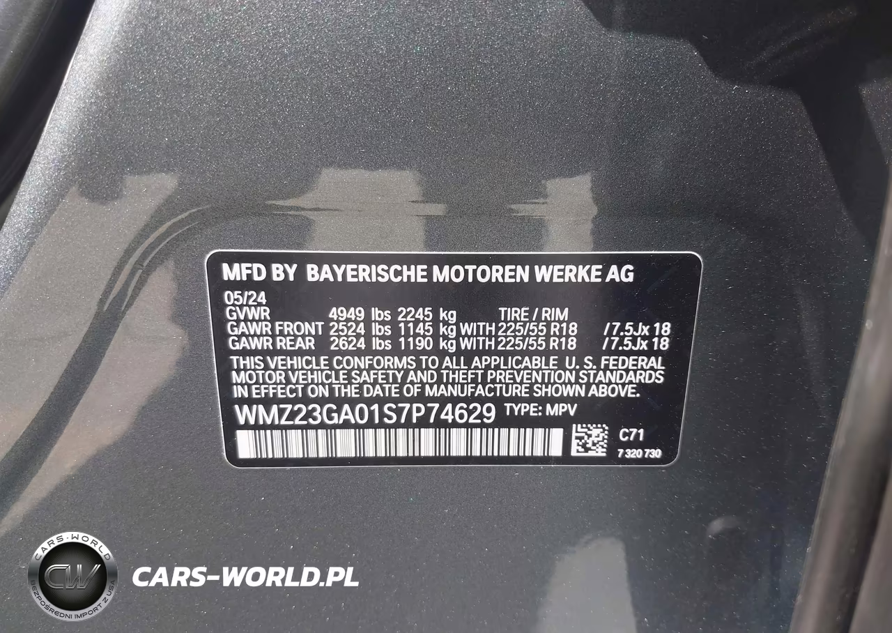 2025 Mini Countryman Cooper S VIN:WMZ23GA01S7P74629 - 9