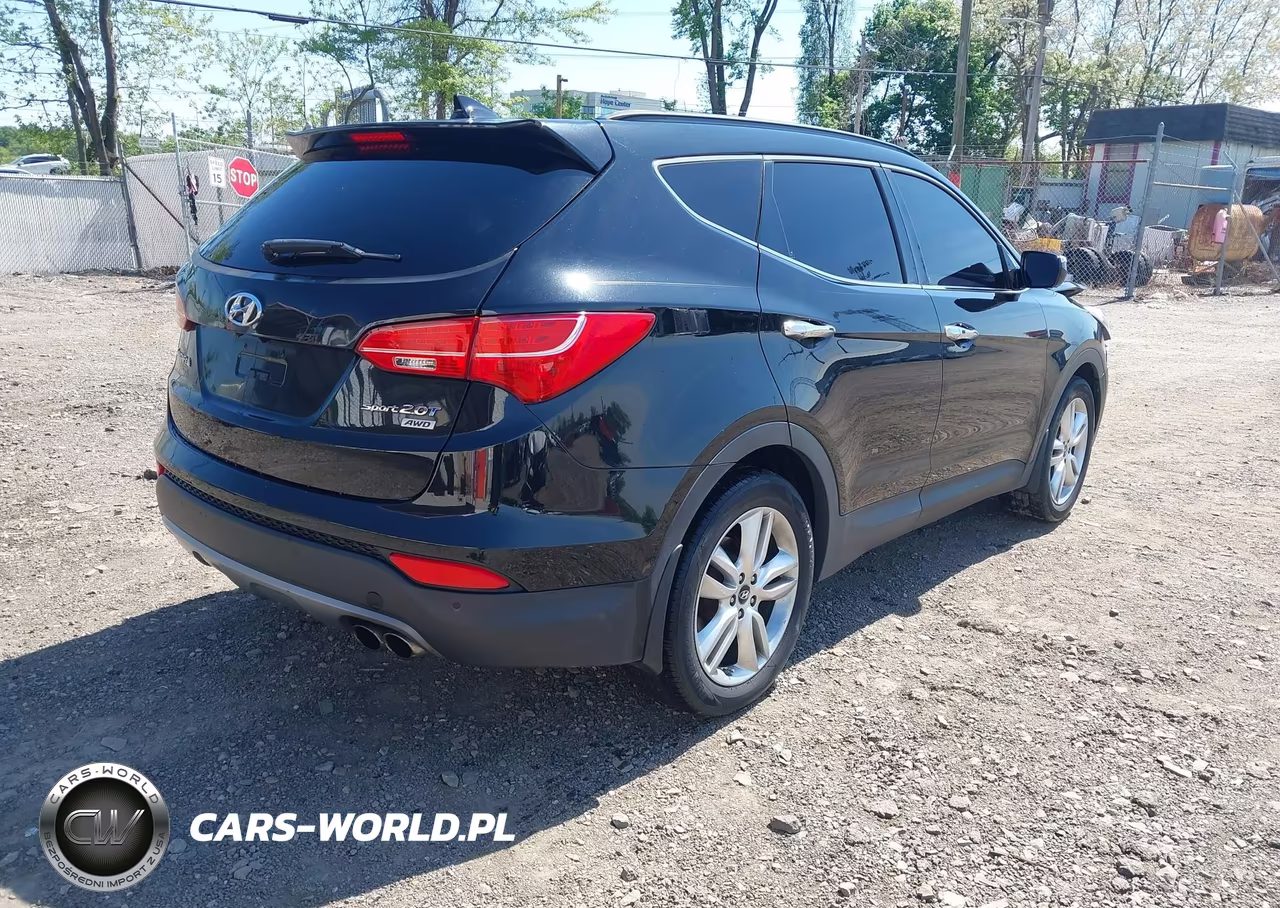 2014 Hyundai Santa Fe Sport 2.0L Turbo VIN:5XYZWDLA7EG143823 - 4