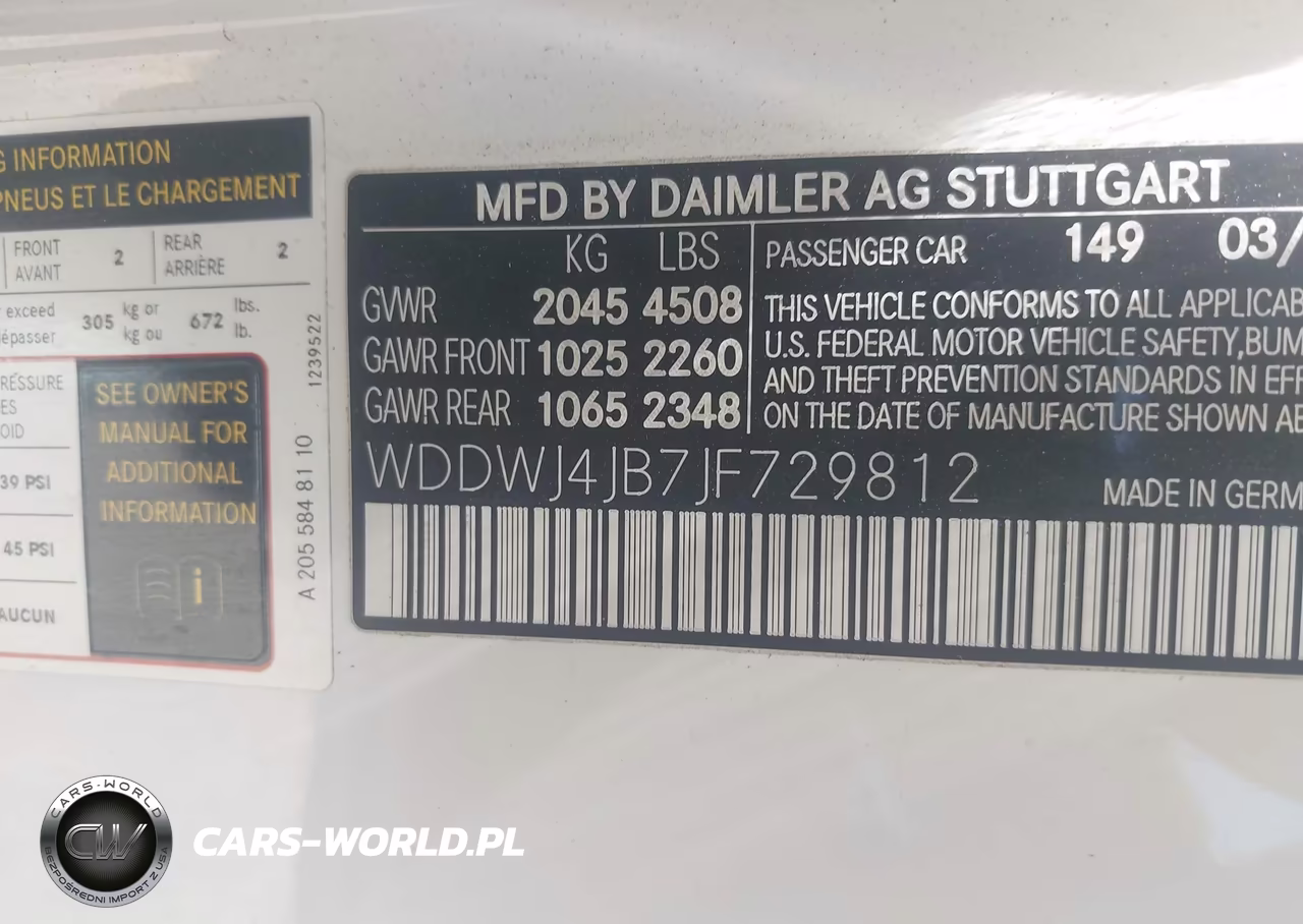 2018 Mercedes-Benz C 300 VIN:WDDWJ4JB7JF729812 - 9
