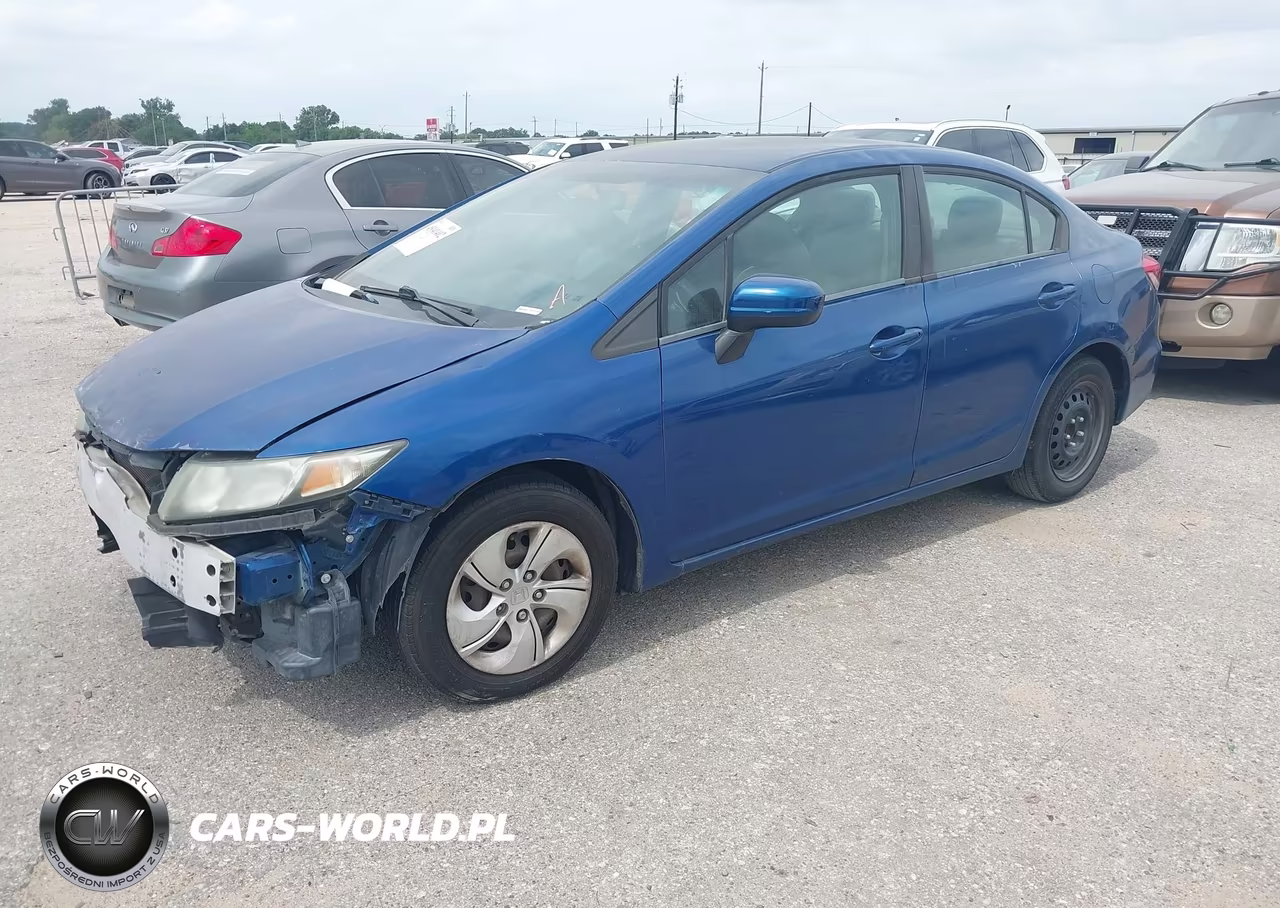 2015 Honda Civic Lx VIN:19XFB2F56FE073182 - 2