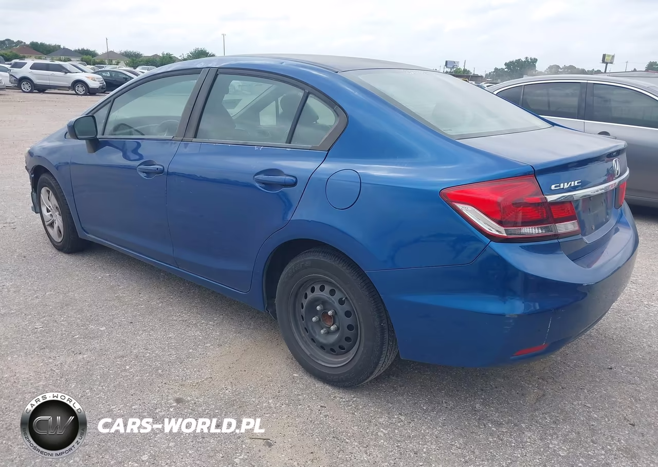 2015 Honda Civic Lx VIN:19XFB2F56FE073182 - 3