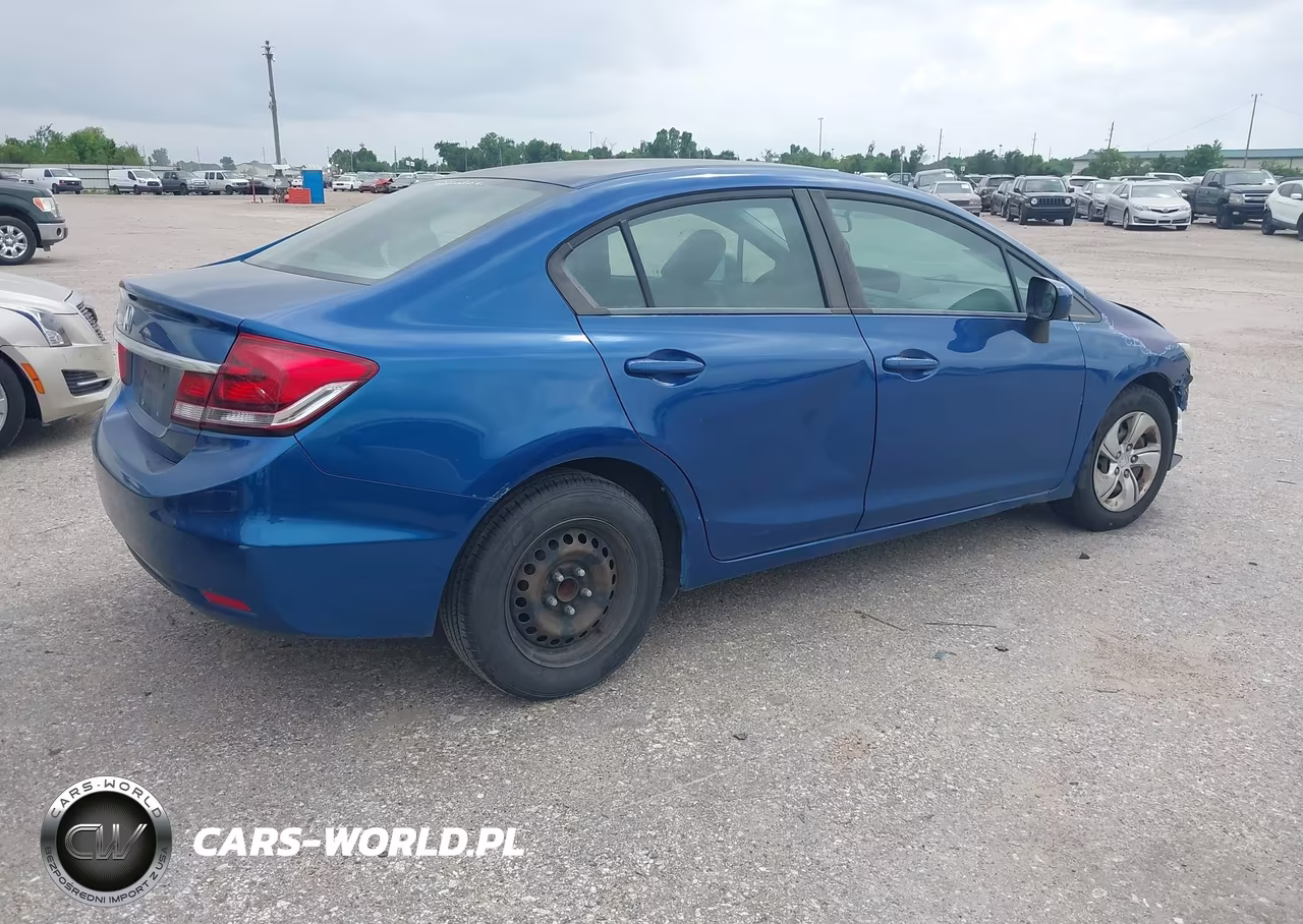 2015 Honda Civic Lx VIN:19XFB2F56FE073182 - 4