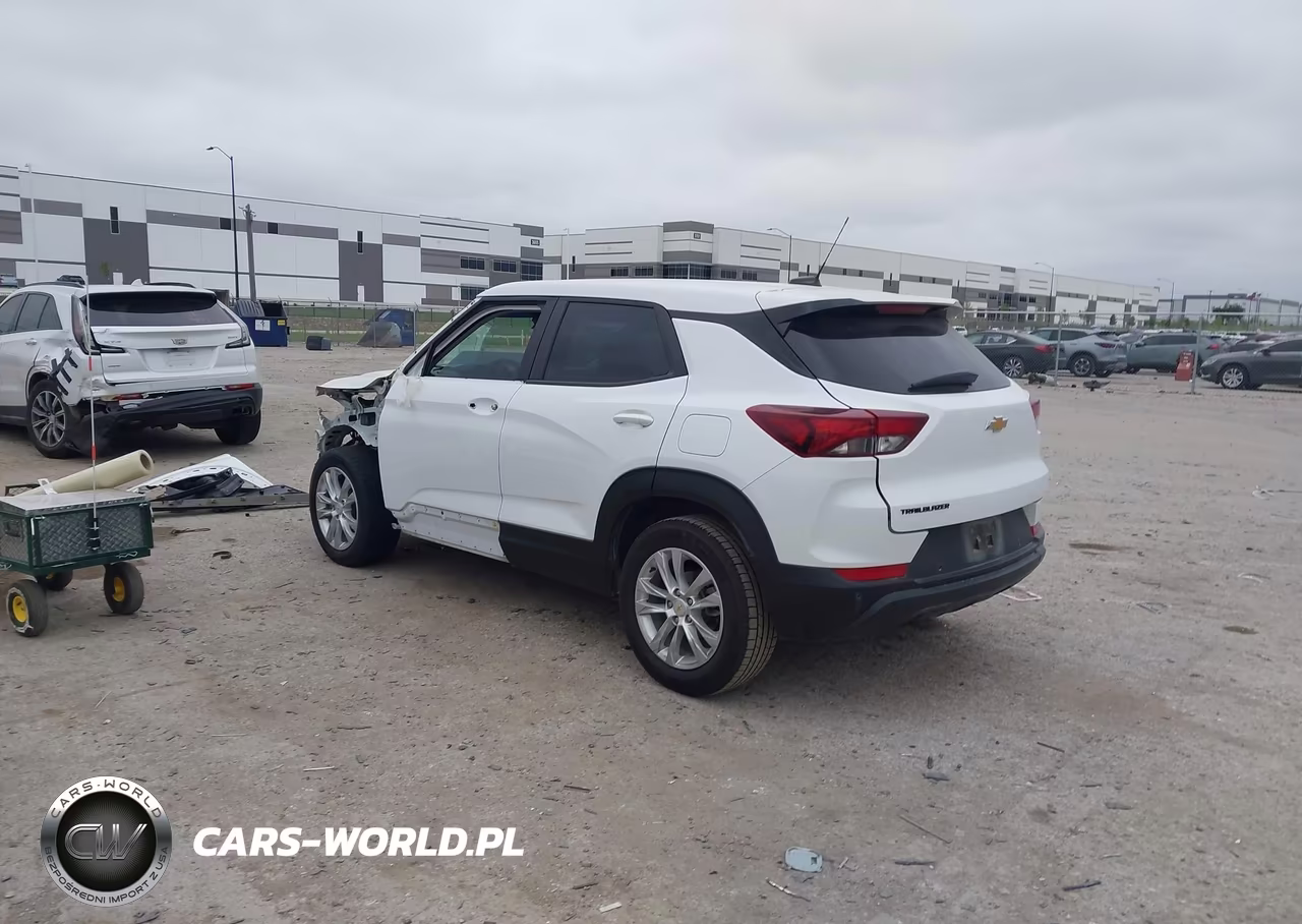 2021 Chevrolet Trailblazer Fwd Ls VIN:KL79MMS2XMB168186 - 3