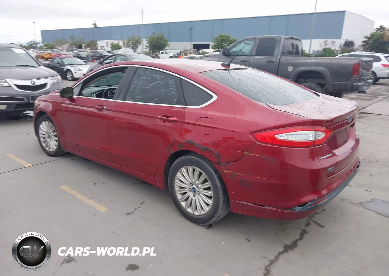 2013 Ford Fusion Hybrid Se VIN:3FA6P0LU0DR264349 - 3