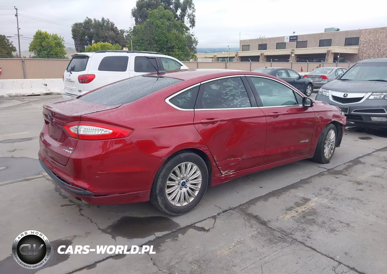 2013 Ford Fusion Hybrid Se VIN:3FA6P0LU0DR264349 - 4