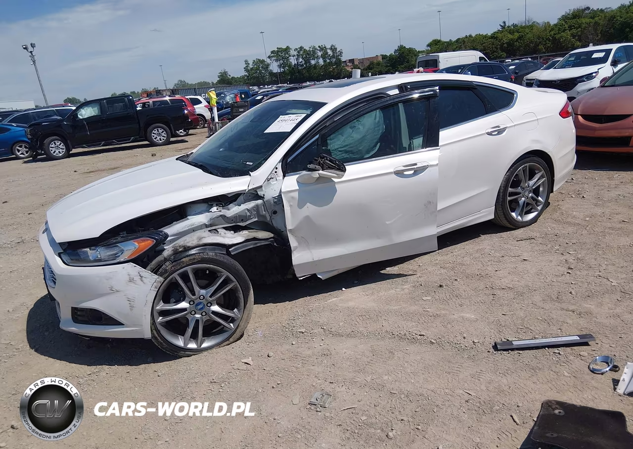 2013 Ford Fusion Titanium VIN:3FA6P0K99DR176350 - 2