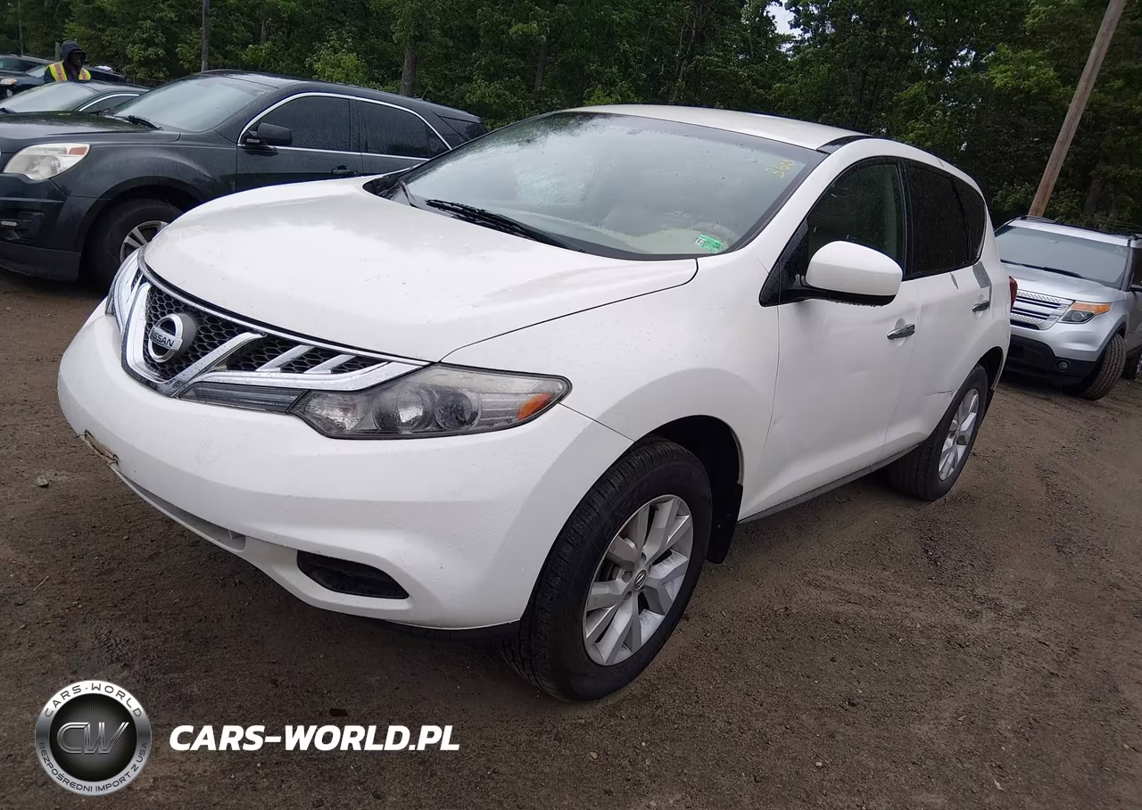 2012 Nissan Murano S VIN:JN8AZ1MW5CW211571 - 2