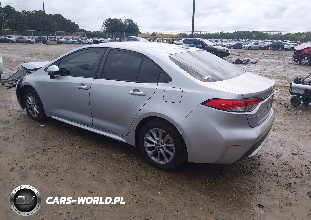 2021 Toyota Corolla Le VIN:JTDVPMAE4MJ121732 - 3