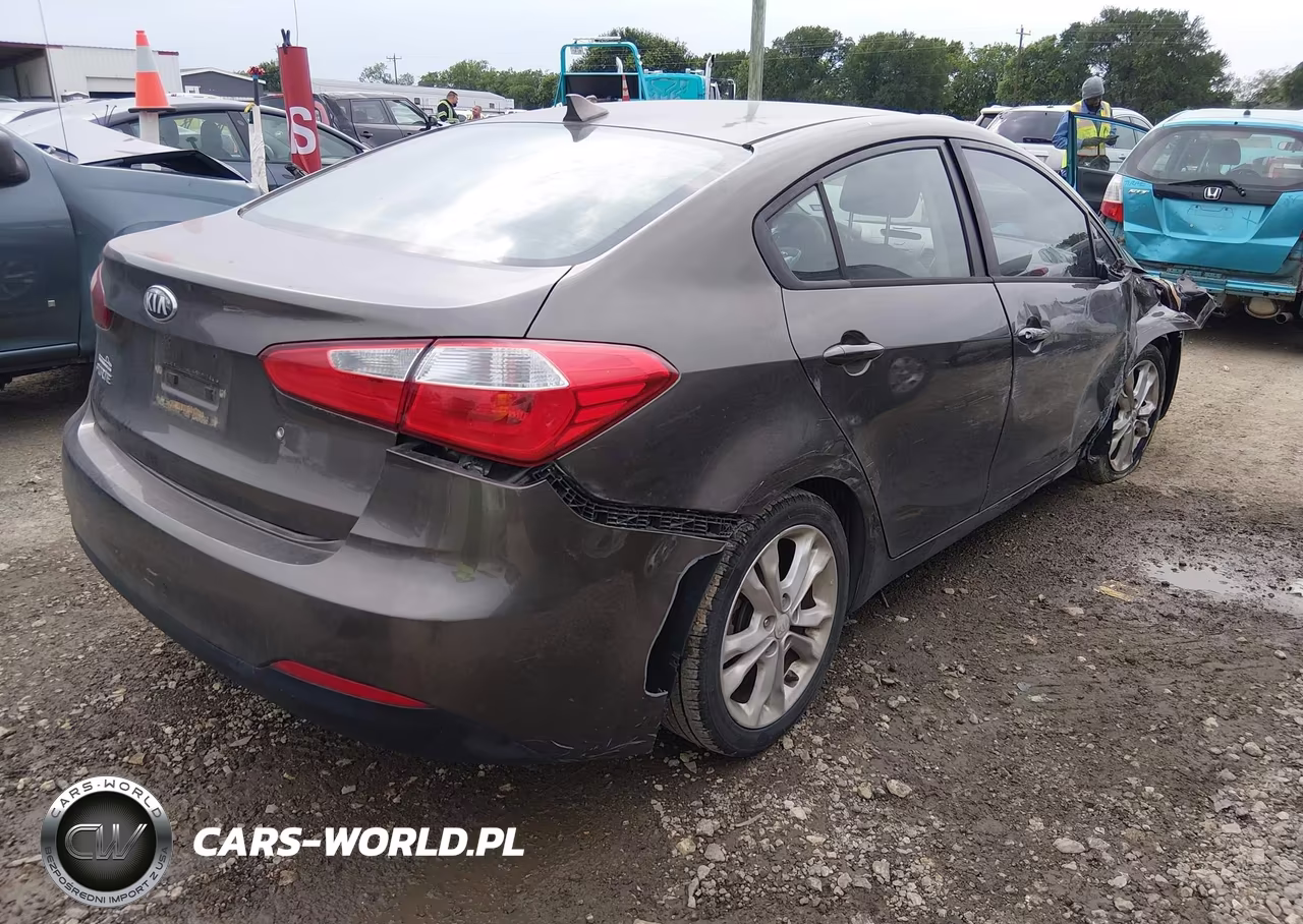 2014 Kia Forte Lx VIN:KNAFK4A67E5070519 - 4
