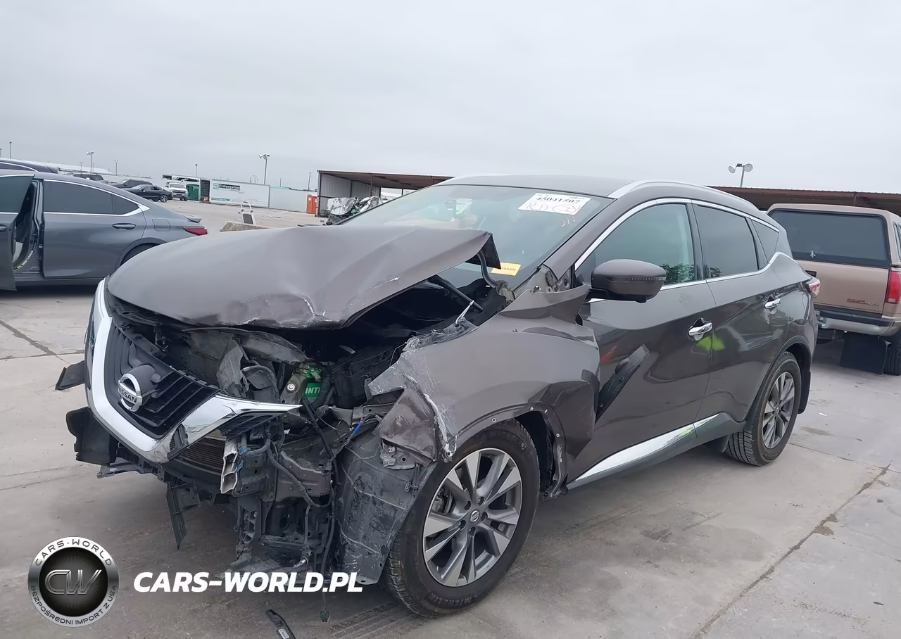 2016 Nissan Murano Sl VIN:5N1AZ2MG9GN108414 - 2