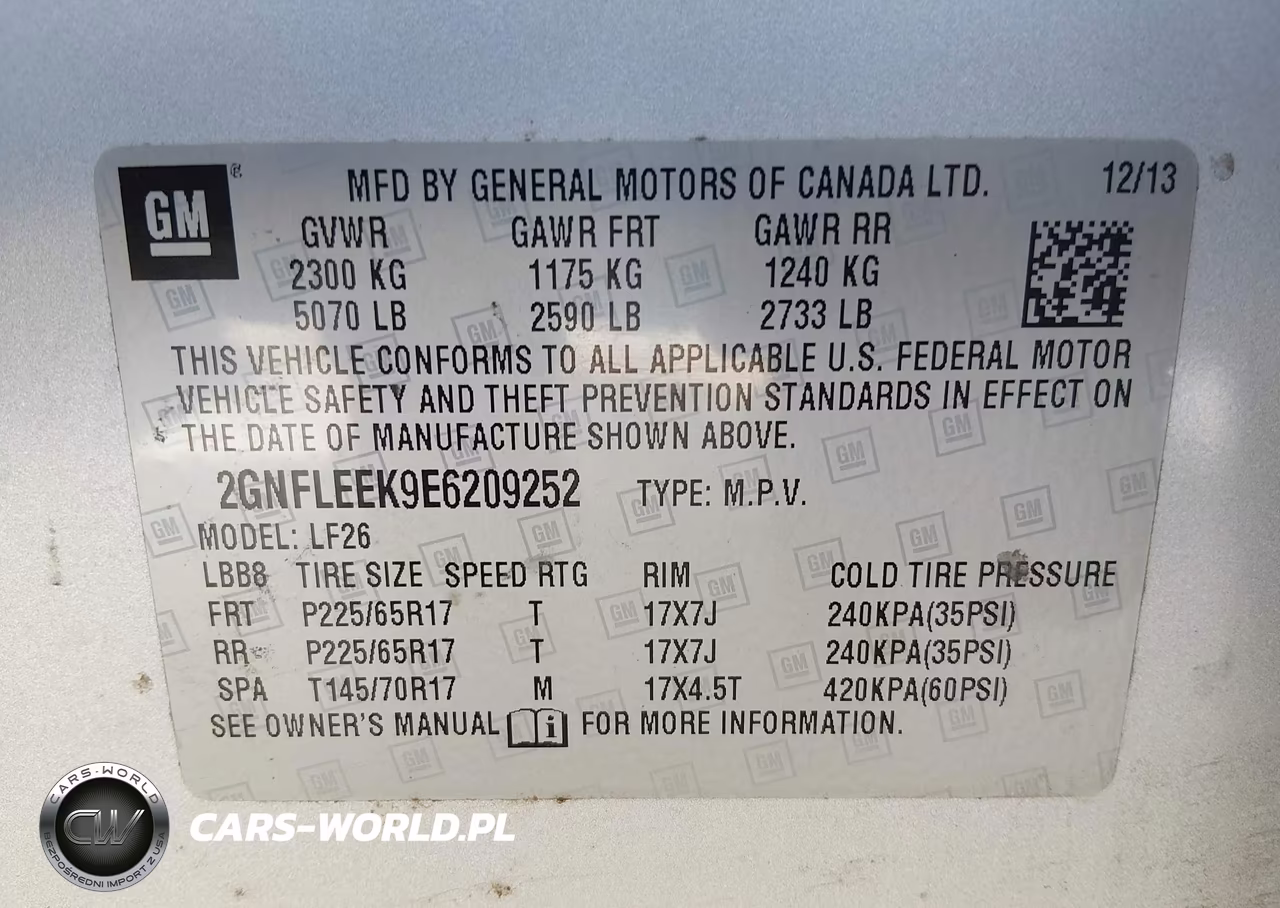 2014 Chevrolet Equinox Ls VIN:2GNFLEEK9E6209252 - 9