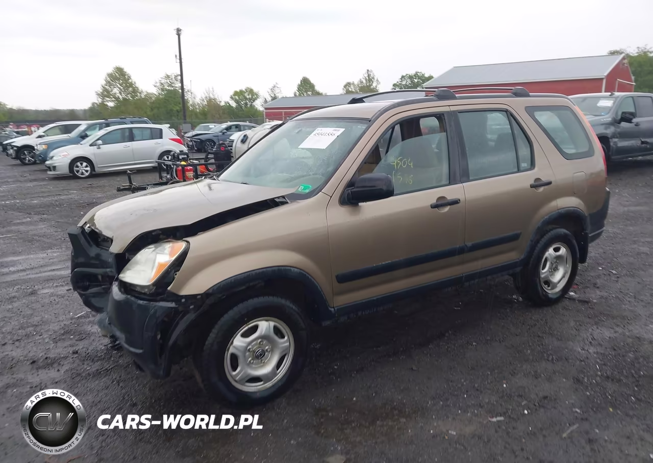 2004 Honda Cr-V Lx VIN:SHSRD78444U242950 - 2