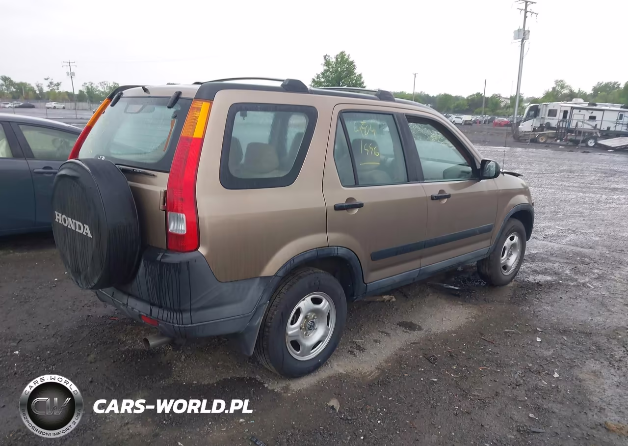 2004 Honda Cr-V Lx VIN:SHSRD78444U242950 - 4