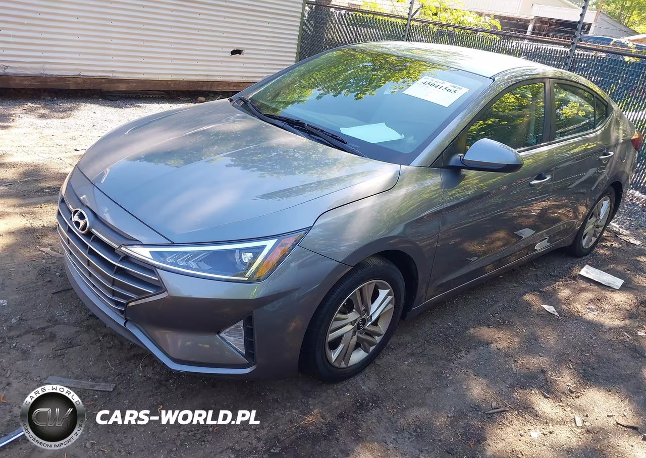 2019 Hyundai Elantra Sel VIN:5NPD84LF7KH422421 - 2