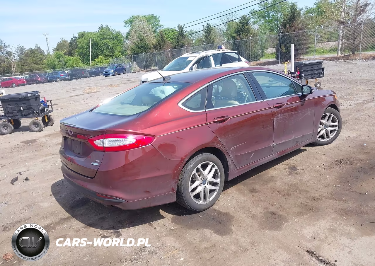 2016 Ford Fusion Se VIN:3FA6P0HD7GR205229 - 4