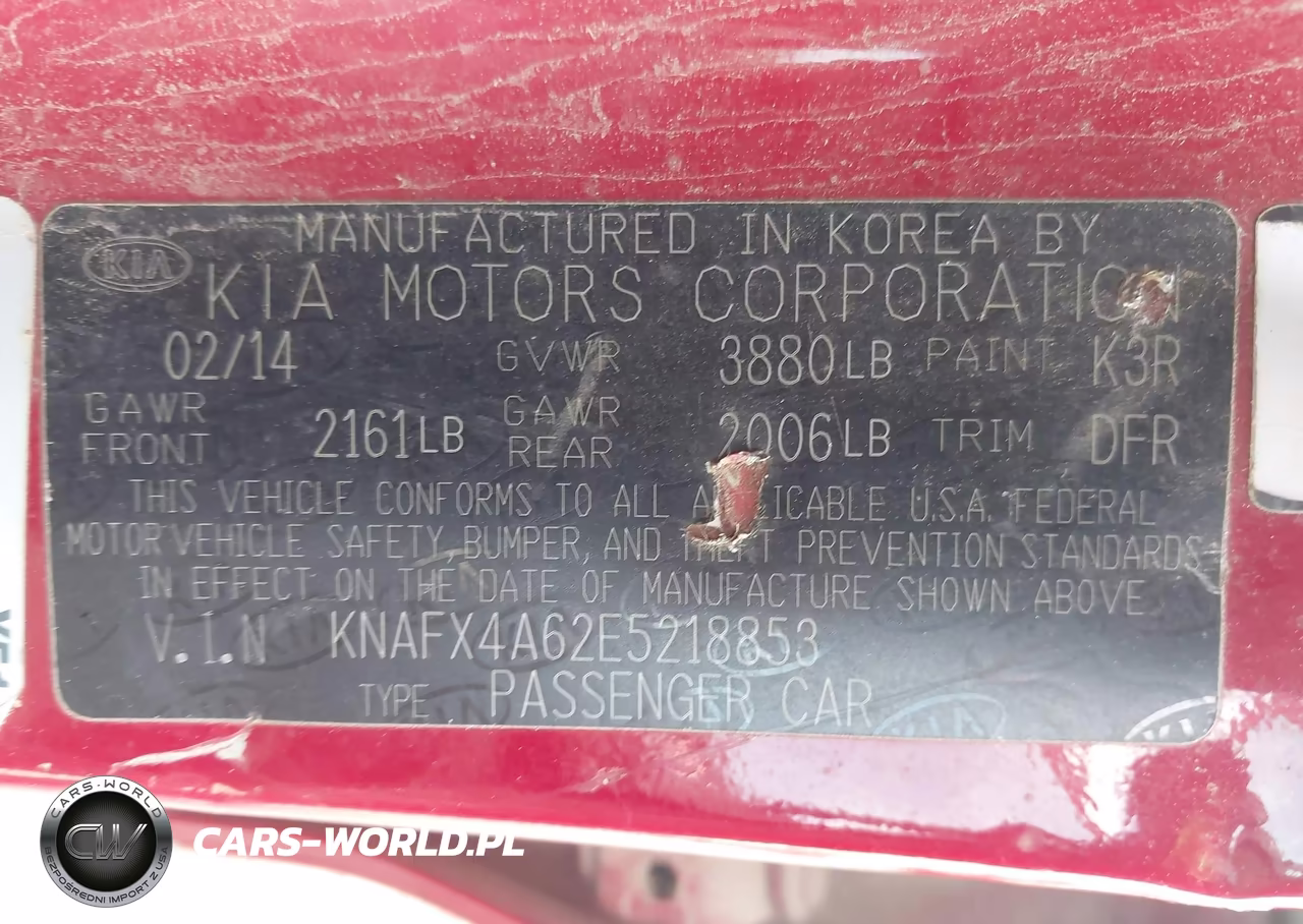 2014 Kia Forte Lx VIN:KNAFX4A62E5218853 - 9