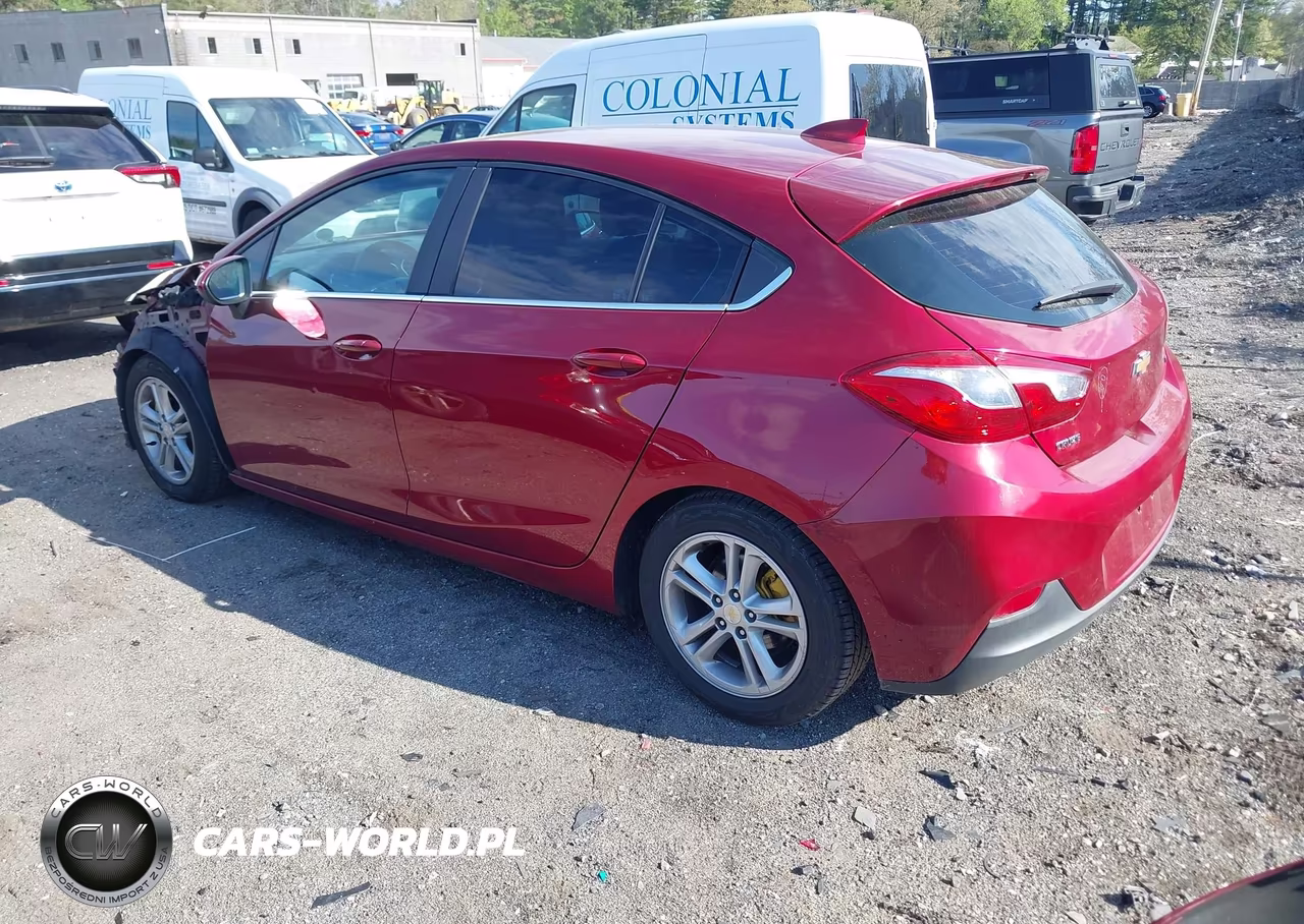 2017 Chevrolet Cruze Lt Auto VIN:3G1BE6SM6HS526059 - 3